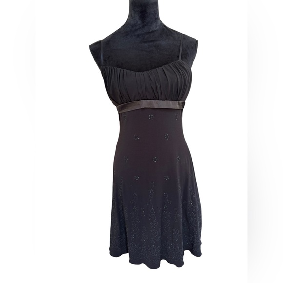 Elegant Black Sleeveless Dress by Ruby Fox Size Medium - Picture 1 of 10